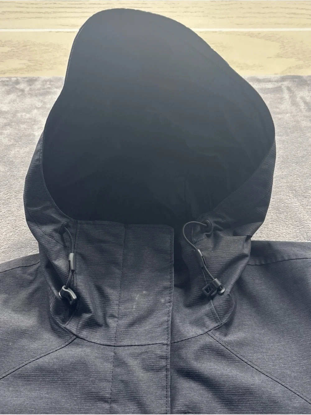 Columbia Black Women's Hooded Ski/ Rain Coat S